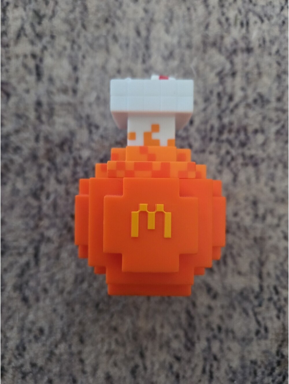 McDonalds Minecraft Adult Meal Collectible Toy Soda Potion